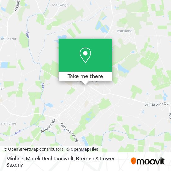 Michael Marek Rechtsanwalt map