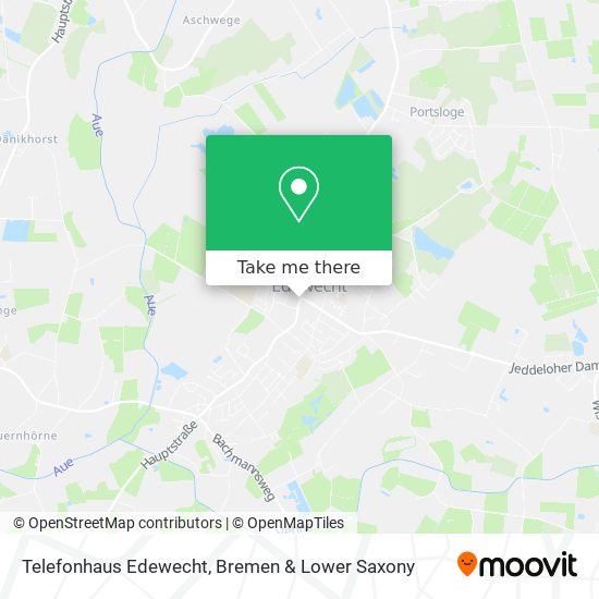 Telefonhaus Edewecht map