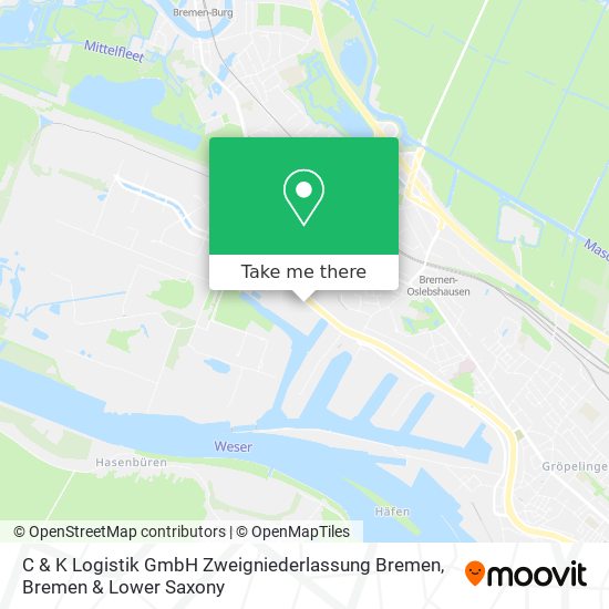 C & K Logistik GmbH Zweigniederlassung Bremen map