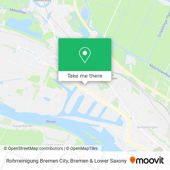 Карта Rohrreinigung Bremen City