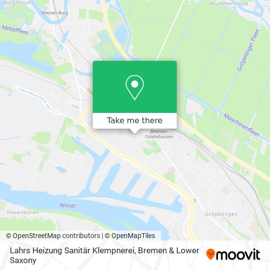 Lahrs Heizung Sanitär Klempnerei map