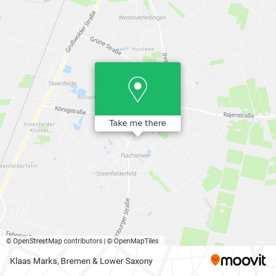 Klaas Marks map