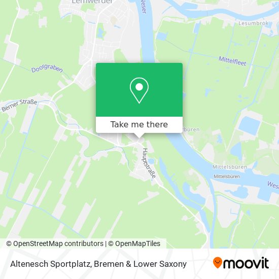Altenesch Sportplatz map