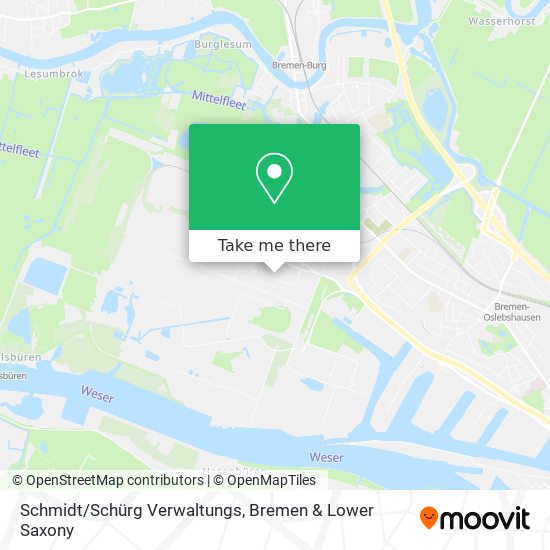 Карта Schmidt/Schürg Verwaltungs