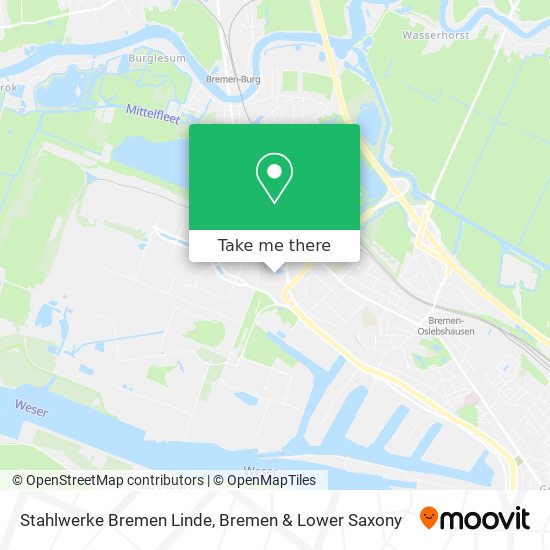 Stahlwerke Bremen Linde map