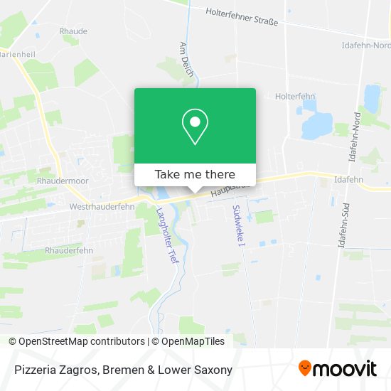 Pizzeria Zagros map