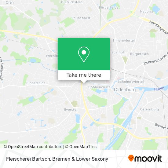 Fleischerei Bartsch map