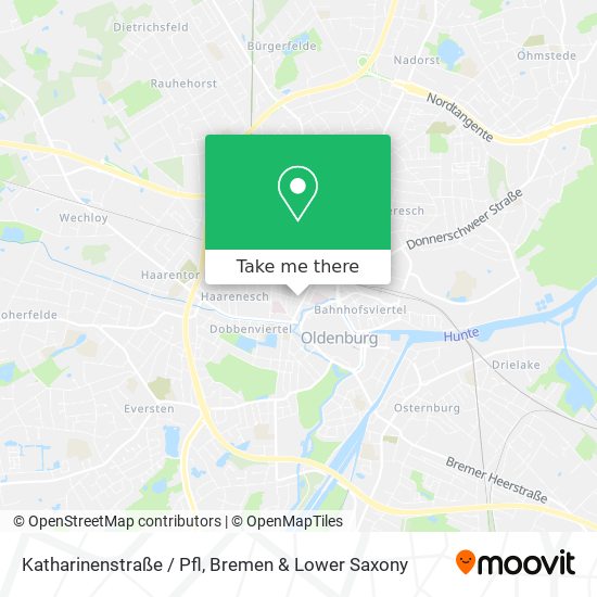 Katharinenstraße / Pfl map