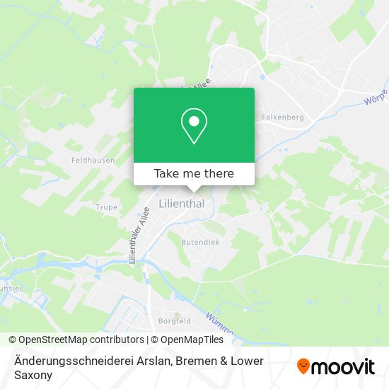 Änderungsschneiderei Arslan map