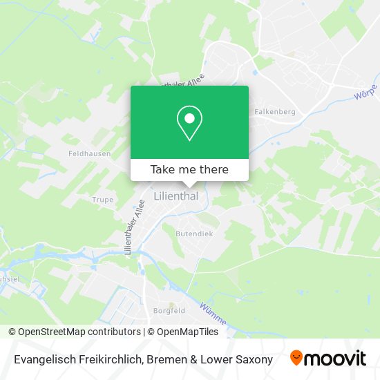 Evangelisch Freikirchlich map