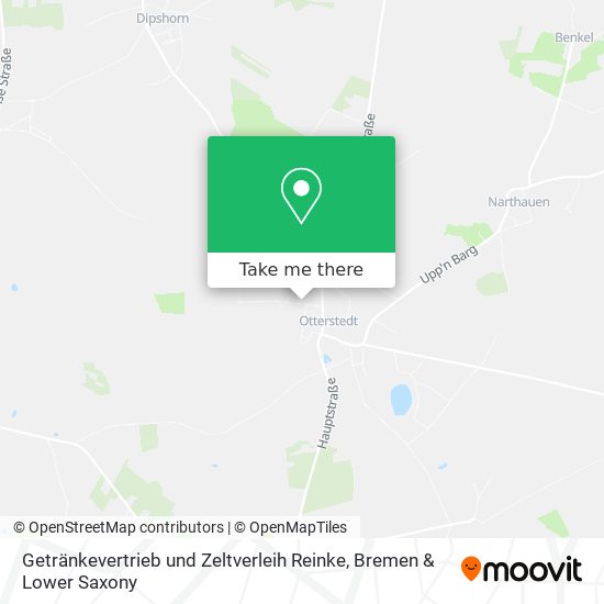 Getränkevertrieb und Zeltverleih Reinke map