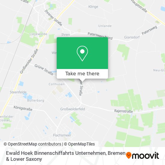 Ewald Hoek Binnenschiffahrts Unternehmen map