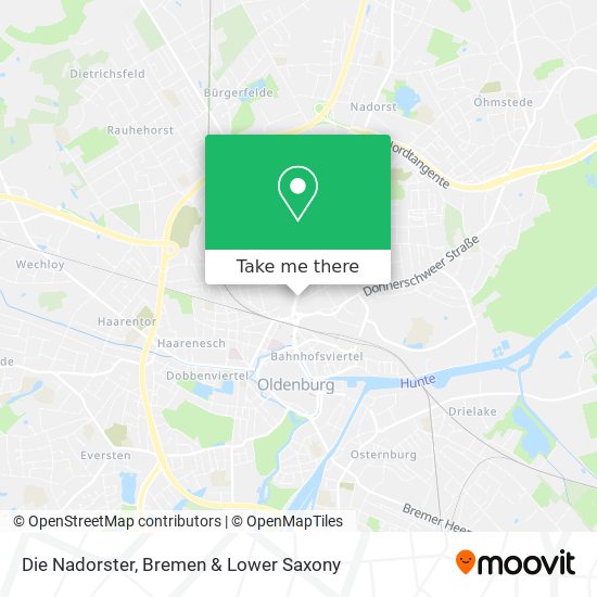 Die Nadorster map