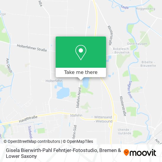 Gisela Bierwirth-Pahl Fehntjer-Fotostudio map