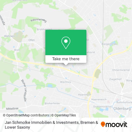 Jan Schmolke Immobilien & Investments map