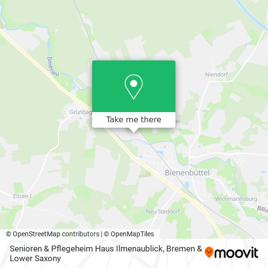 Senioren & Pflegeheim Haus Ilmenaublick map