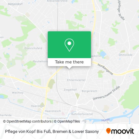 Pflege von Kopf Bis Fuß map