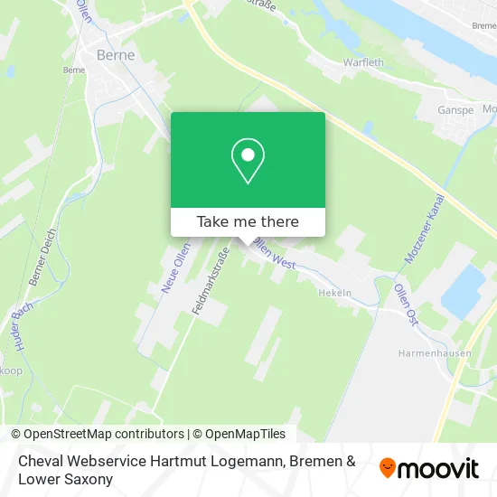 Карта Cheval Webservice Hartmut Logemann