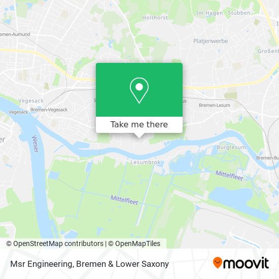 Msr Engineering map