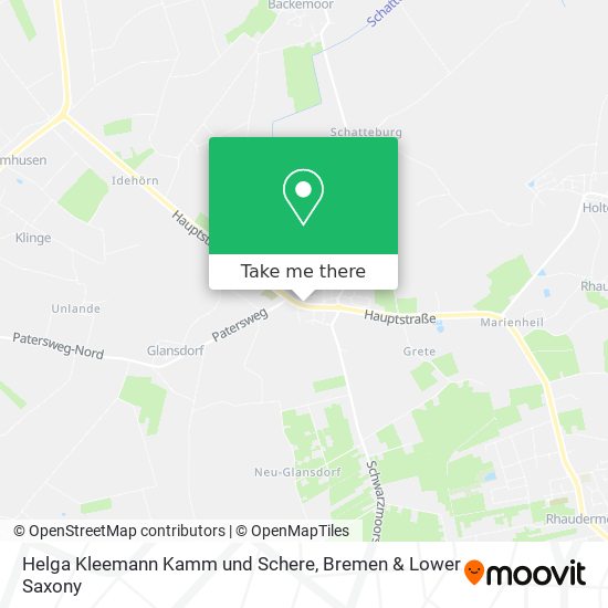 Helga Kleemann Kamm und Schere map