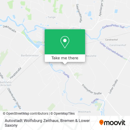 Autostadt Wolfsburg Zeithaus map