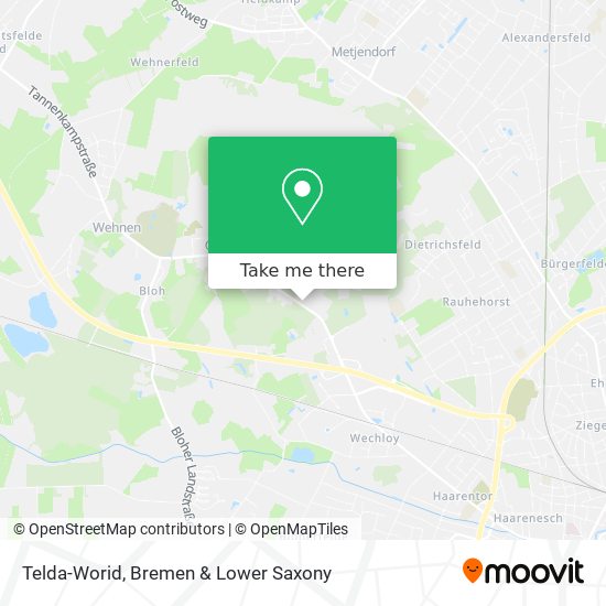 Telda-Worid map