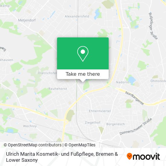 Ulrich Marita Kosmetik- und Fußpflege map