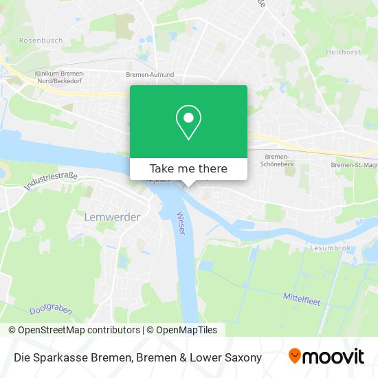 Die Sparkasse Bremen map