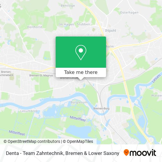 Denta - Team Zahntechnik map