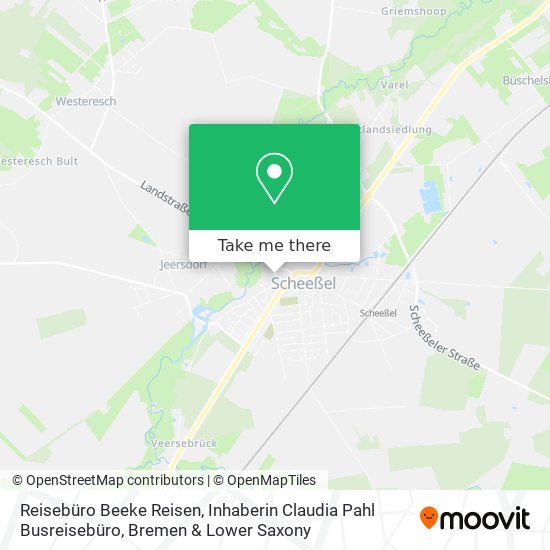 Reisebüro Beeke Reisen, Inhaberin Claudia Pahl Busreisebüro map