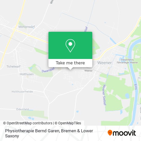 Physiotherapie Bernd Garen map