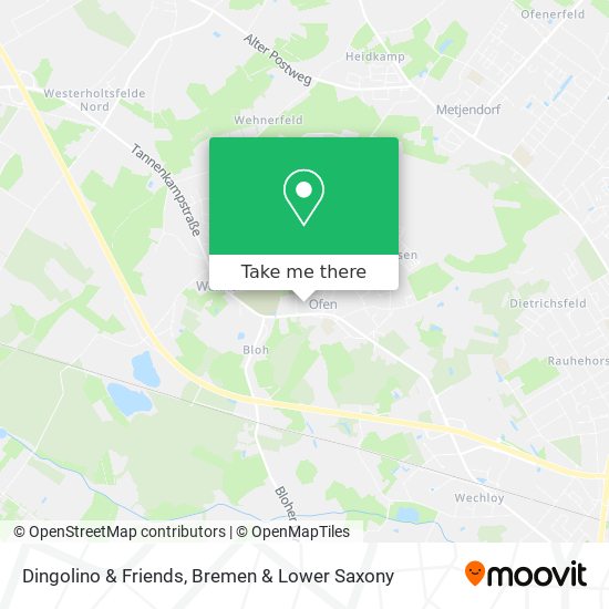 Dingolino & Friends map