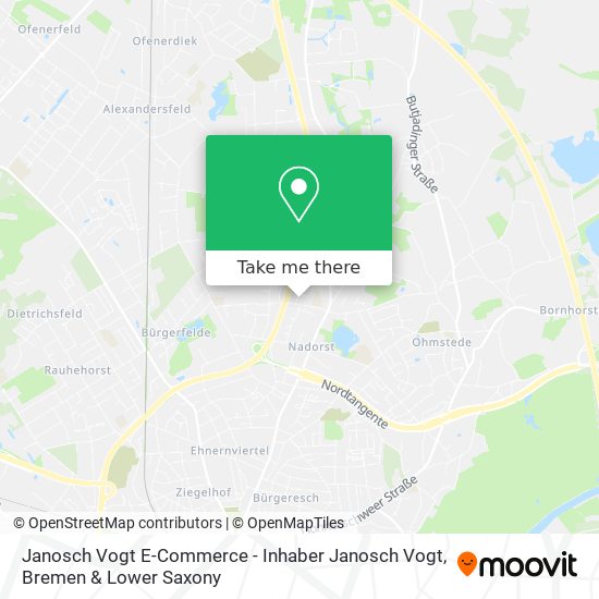 Janosch Vogt E-Commerce - Inhaber Janosch Vogt map