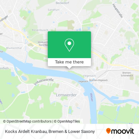 Kocks Ardelt Kranbau map