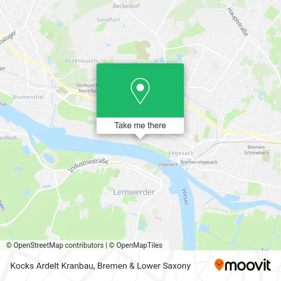 Карта Kocks Ardelt Kranbau