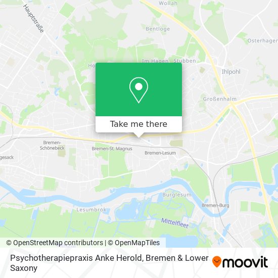 Psychotherapiepraxis Anke Herold map