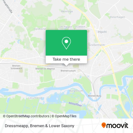 Dressmeapp map