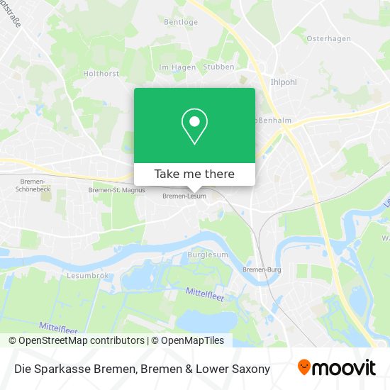 Die Sparkasse Bremen map