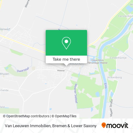 Van Leeuwen Immobilien map