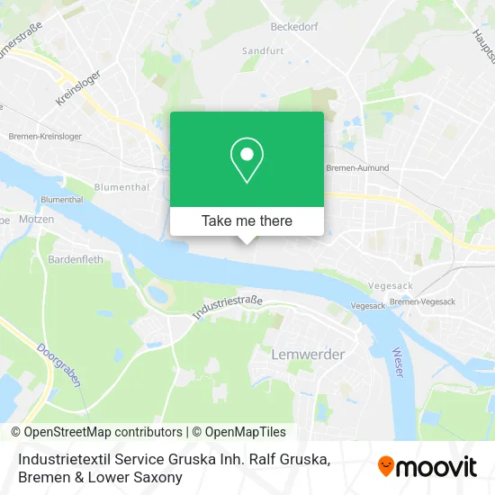 Карта Industrietextil Service Gruska Inh. Ralf Gruska
