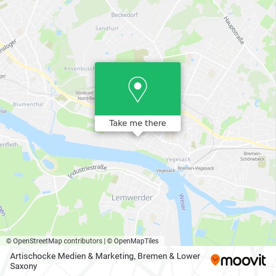 Artischocke Medien & Marketing map