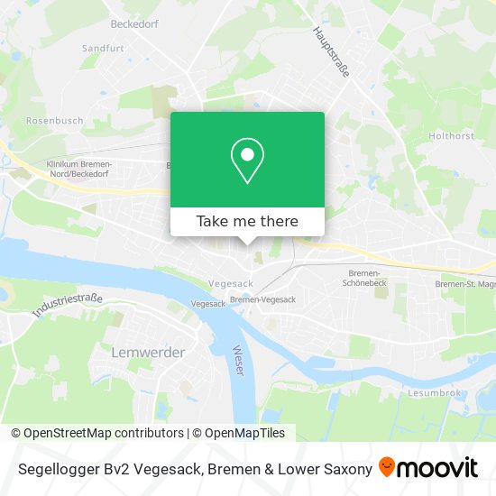 Карта Segellogger Bv2 Vegesack