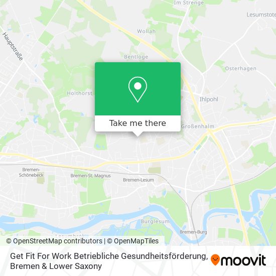 Карта Get Fit For Work Betriebliche Gesundheitsförderung