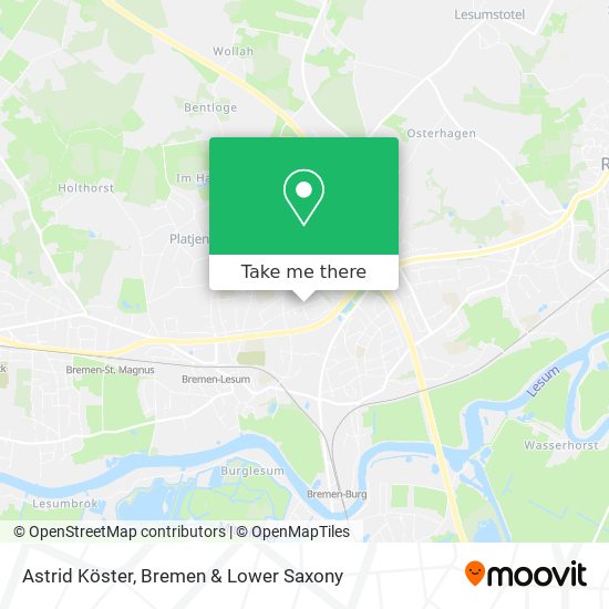 Astrid Köster map