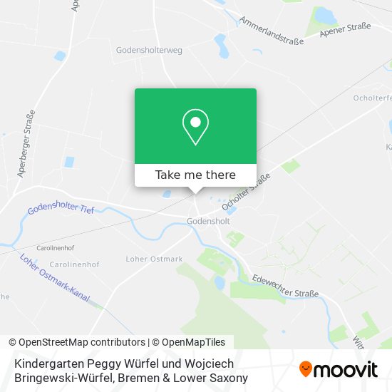 Kindergarten Peggy Würfel und Wojciech Bringewski-Würfel map