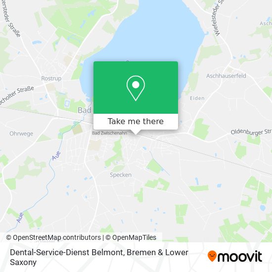 Dental-Service-Dienst Belmont map