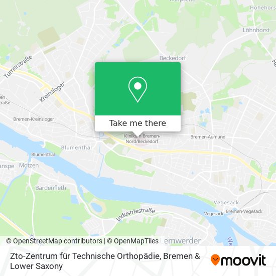 Zto-Zentrum für Technische Orthopädie map