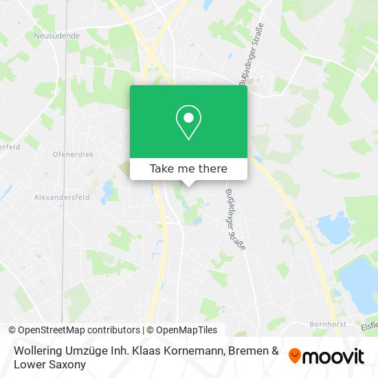 Wollering Umzüge Inh. Klaas Kornemann map