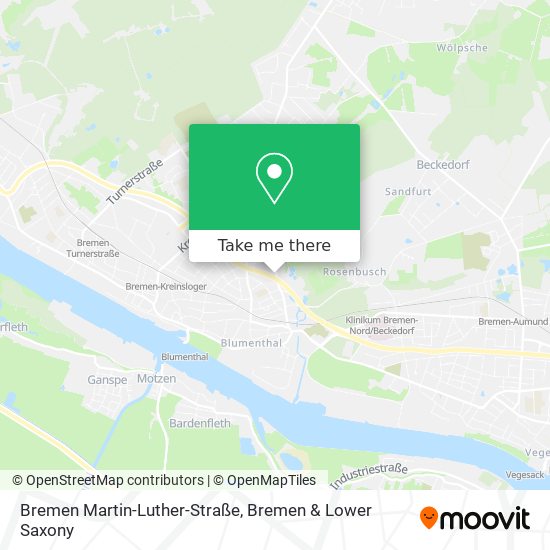 Bremen Martin-Luther-Straße map
