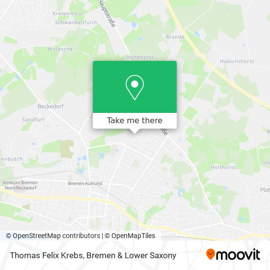 Thomas Felix Krebs map
